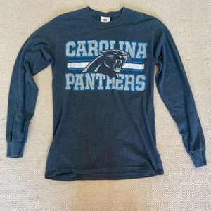 Vintage NFL unisex Carolina Panthers Football long sleeve t shirt size small